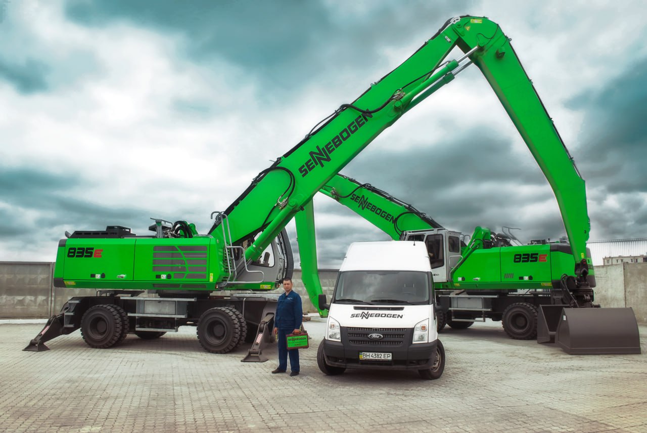 Сервисная бригада компании МХМ Украина